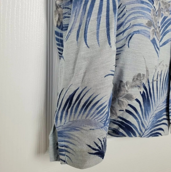 💗Roundtree & tree silk blend tropical shirt big - Picture 5 of 10